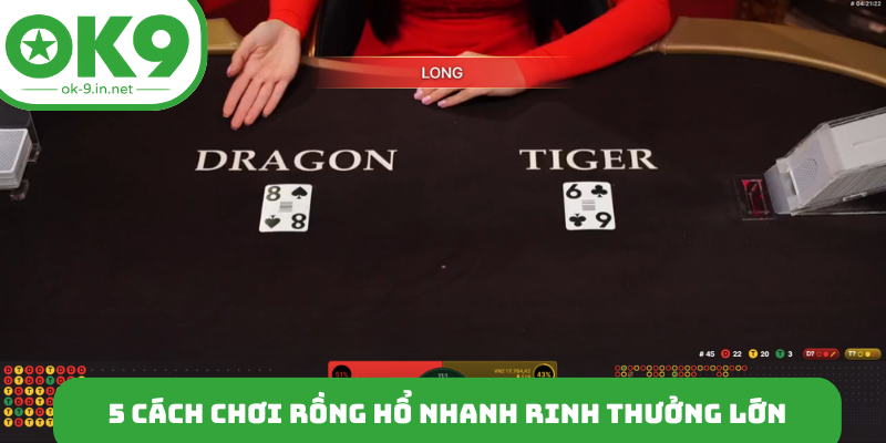 5 cách chơi rồng hổ nhanh rinh thưởng lớn