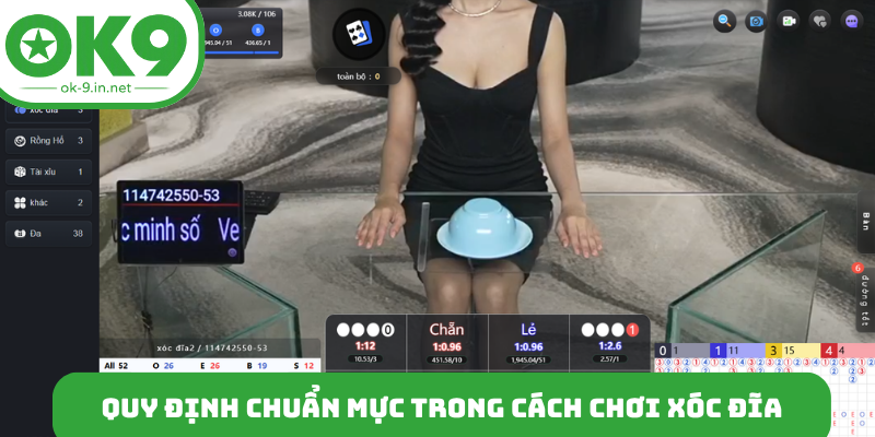 Quy định chuẩn mực trong cách chơi xóc đĩa