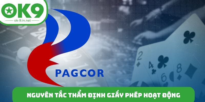 Nguyên tắc thẩm định giấy phép hoạt động