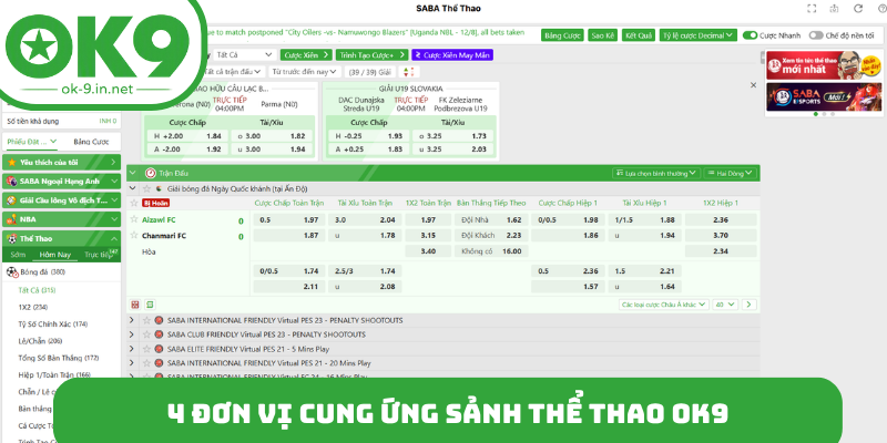 4 đơn vị cung ứng sảnh thể thao OK9